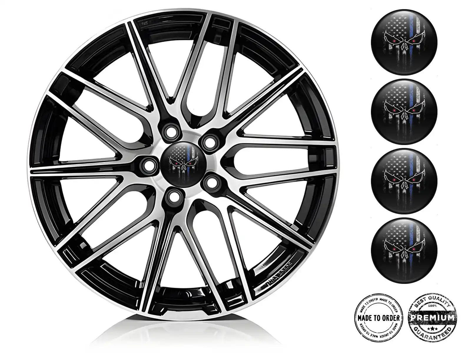 Custom Dome Stickers Radiant Racing Acceleration